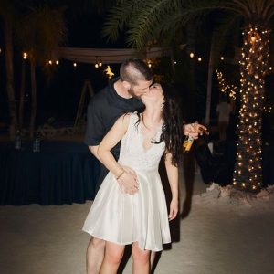 Lindsay and John Jungle and Beach Wedding