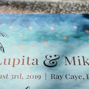 Lupita and Michael Pristine Island Wedding