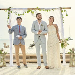 Margaret and Dylan Caye Caulker Wedding