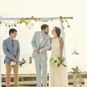 Margaret and Dylan Caye Caulker Wedding