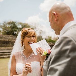 Mary and Tim Mayan temples Wedding