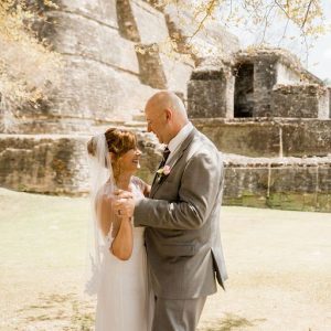 Mary and Tim Mayan temples Wedding