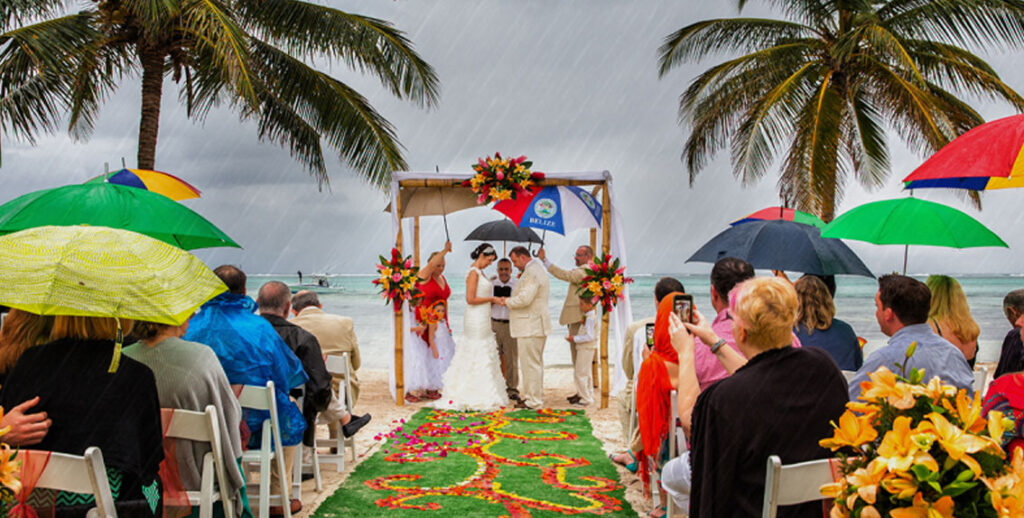 Belize Wedding Advice: Rainy Day Weddings