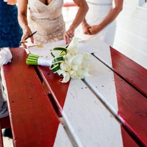 Rustic Beach Wedding