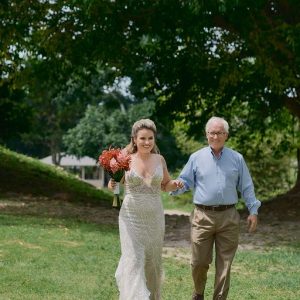 Sadie and Jeff Rainforest and Beach wedding