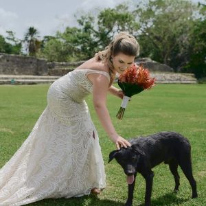 Sadie and Jeff Rainforest and Beach wedding