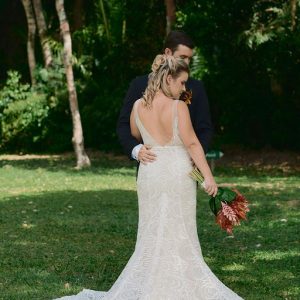 Sadie and Jeff Rainforest and Beach wedding