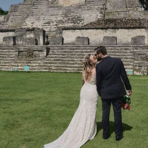 Sadie and Jeff Rainforest and Beach wedding