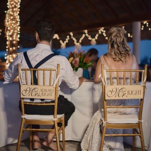 Sadie and Jeff Rainforest and Beach wedding