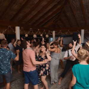 Sadie and Jeff Rainforest and Beach wedding