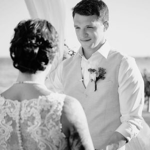 Samantha and Bradley Caye Caulker Wedding