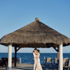 Samantha and Bradley Caye Caulker Wedding