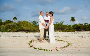 Tracy and Michael Sandbar Wedding