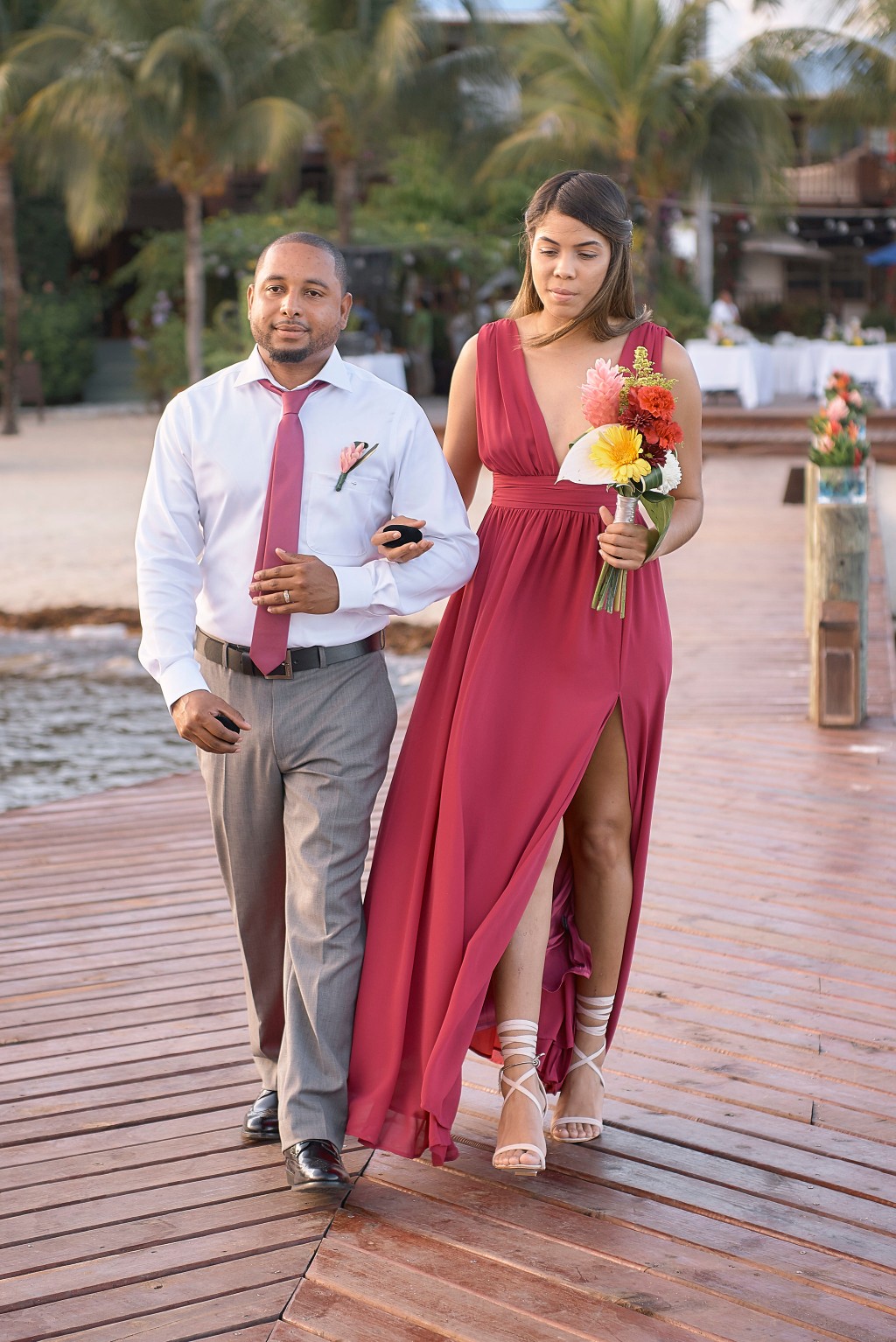 A Bright, Elegant Ceremony at Chabil Mar, Placencia